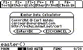 Easter Date Calculator
