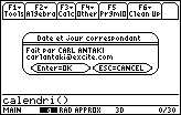 Calendar screenshot